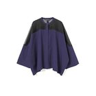 【ミズイロ インド/mizuiro ind】のシアーショルダースタンドカラーワイドシャツ パープル|ID: prp329100004963834 ipo3291000000037244725