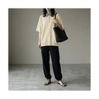 【スタイルデリ/STYLE DELI】の【BLK001】シャツ襟半袖ポロニット アイボリー|ID: prp329100004963836 ipo3291000000037244761