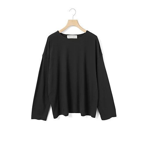 【ミディウミ/MidiUmi】のシアーワイドプルオーバー インテリア・キッズ・メンズ・レディースファッション・服の通販 founy(ファウニー) 　ファッション　Fashion　レディースファッション　Fashion for Women　トップス・カットソー　Cut & Sew Tops　カジュアルプルオーバー・ニットトップス　Pullovers & Knit Tops / Casual Pullovers　おすすめ　Recommended / Our Picks　カットソー　Cut and Sewn Top　シアー　Sheer, See-Through　ルーズ　Loose, Oversized　ブラック|ID: prp329100004963839 ipo3291000000037244804