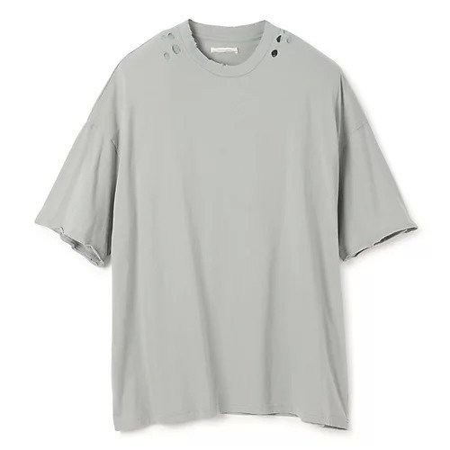 【カナコ サカイ/KANAKO SAKAI】のSHOULDER PADS RIPPED T-SHIRT インテリア・キッズ・メンズ・レディースファッション・服の通販 founy(ファウニー) https://founy.com/ ファッション Fashion レディースファッション Fashion for Women トップス・カットソー Cut & Sew Tops シャツ・ブラウス・オフィスカジュアル Elegant Blouses & Button-Ups ロングTシャツ・Tシャツ Longline T-Shirts & Tees 2025年 2025 2025春夏・S/S Spring/Summer 2025 SS25 ショルダー Shoulder, Shoulder Strap シンプル Simple, Minimal ダメージ Distressed, Destroyed チェック Check, Plaid, Tartan ドロップ Drop Shoulder, Dropped Style ユーズド Used, Vintage-Look 夏 Summer 春 Spring S/S・春夏 SS, Spring/Summer, Warm Season 洗える Machine Washable 長袖 Long Sleeve, Full Sleeve |ID: prp329100004963896 ipo3291000000037247499