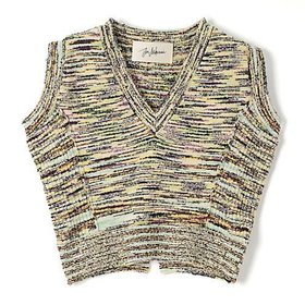 【ジュンミカミ/JUN MIKAMI】のコンフェッティヤーンベスト 大人の最旬トレンドファッション＆コーディネート founy(ファウニー) ファッション Fashion レディースファッション Fashion for Women アウター Coat / Outerwear Collection トップス・カットソー Cut & Sew Tops ベスト&ジレ / 重ね着スタイル Vests & Gilets 2025年 2025 2025春夏・S/S Spring/Summer 2025 SS25 スリット Slit, Slit Detail フィット Fit, Slim Fit ベスト Vest, Waistcoat ミックス Mix, Mixed Style |ID:prp329100004963918
