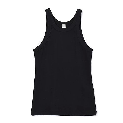 【トーテム/TOTEME】のCurved rib tank インテリア・キッズ・メンズ・レディースファッション・服の通販 founy(ファウニー) 　ファッション　Fashion　レディースファッション　Fashion for Women　2025年　2025　2025-2026秋冬・A/W　Autumn/Winter 2025–26 AW25–26　コンパクト　Compact, Small Size　タンク　Tank Top, Sleeveless Top　バランス　Balance, Style Balance　今季　This Season, Current Season　洗える　Machine Washable　BLACK|ID: prp329100004963932 ipo3291000000037247762