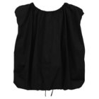 【クラネ/CLANE】のW FACE SLEEVELESS RIBBON TOPS BLACK|ID: prp329100004963943 ipo3291000000037247806