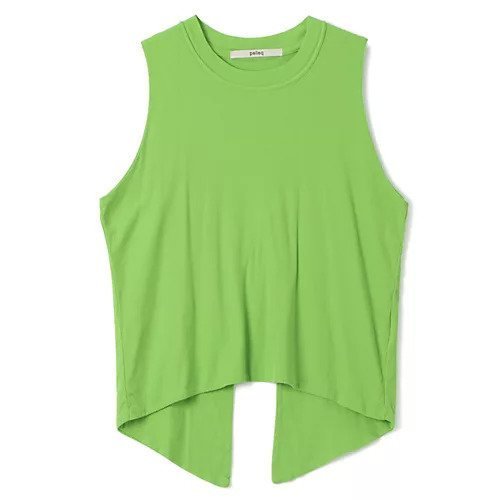 【ペレック/pelleq】のdouble layered back open sleeveless インテリア・キッズ・メンズ・レディースファッション・服の通販 founy(ファウニー) 　ファッション　Fashion　レディースファッション　Fashion for Women　トップス・カットソー　Cut & Sew Tops　2025年　2025　2025春夏・S/S　Spring/Summer 2025 SS25　インナー　Innerwear　スリーブ　Sleeve, Long Sleeve / Short Sleeve　洗える　Machine Washable　leaf|ID: prp329100004963957 ipo3291000000037247867
