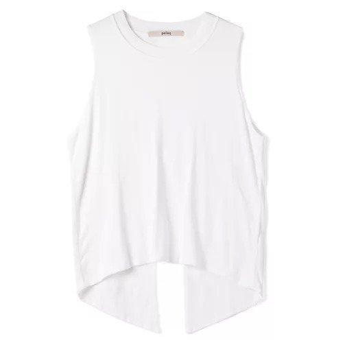 【ペレック/pelleq】のdouble layered back open sleeveless インテリア・キッズ・メンズ・レディースファッション・服の通販 founy(ファウニー) 　ファッション　Fashion　レディースファッション　Fashion for Women　トップス・カットソー　Cut & Sew Tops　2025年　2025　2025春夏・S/S　Spring/Summer 2025 SS25　インナー　Innerwear　スリーブ　Sleeve, Long Sleeve / Short Sleeve　洗える　Machine Washable　white|ID: prp329100004963957 ipo3291000000037247868
