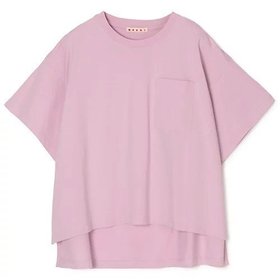 【マルニ/MARNI】のT-SHIRT 大人の最旬トレンドファッション＆コーディネート founy(ファウニー) ファッション Fashion レディースファッション Fashion for Women トップス・カットソー Cut & Sew Tops シャツ・ブラウス・オフィスカジュアル Elegant Blouses & Button-Ups ロングTシャツ・Tシャツ Longline T-Shirts & Tees プリント Print, Printed Pattern リゾート Resort, Vacation Style 定番 Standard, Basic Item 洗える Machine Washable |ID:prp329100004964015
