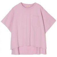 【マルニ/MARNI】のT-SHIRT 大人の最旬トレンドファッション＆コーディネート founy(ファウニー) ファッション Fashion レディースファッション Fashion for Women トップス・カットソー Cut & Sew Tops シャツ・ブラウス・オフィスカジュアル Elegant Blouses & Button-Ups ロングTシャツ・Tシャツ Longline T-Shirts & Tees プリント Print, Printed Pattern リゾート Resort, Vacation Style 定番 Standard, Basic Item 洗える Machine Washable |ID:prp329100004964015