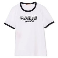 【マルニ/MARNI】のT-SHIRT 大人の最旬トレンドファッション＆コーディネート founy(ファウニー) ファッション Fashion レディースファッション Fashion for Women トップス・カットソー Cut & Sew Tops シャツ・ブラウス・オフィスカジュアル Elegant Blouses & Button-Ups ロングTシャツ・Tシャツ Longline T-Shirts & Tees コンパクト Compact, Small Size 洗える Machine Washable |ID:prp329100004964016