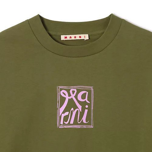 【マルニ/MARNI】のT-SHIRT 大人の最旬トレンドファッション＆コーディネート founy(ファウニー) 　ファッション　Fashion　レディースファッション　Fashion for Women　トップス・カットソー　Cut & Sew Tops　シャツ・ブラウス・オフィスカジュアル　Elegant Blouses & Button-Ups　ロングTシャツ・Tシャツ　Longline T-Shirts & Tees　カフス　Cuff Design　バランス　Balance, Style Balance　リボン　Ribbon, Bow　洗える　Machine Washable　other-3|ID: prp329100004964018 ipo3291000000037248395