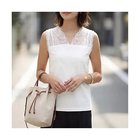 【スタイルデリ/STYLE DELI】の【selection】レース張りベアタンクトップ 大人の最旬トレンドファッション＆コーディネート founy(ファウニー) ファッション Fashion レディースファッション Fashion for Women イエロー Yellow インナー Innerwear カットソー Cut and Sewn Top クール Cool, Chic 切替 Switching, Contrast Panel ジャケット Jacket, Outerwear ストレッチ Stretch, Stretchy Fabric ストレート Straight, Straight Cut スリット Slit, Slit Detail タンク Tank Top, Sleeveless Top 定番 Standard, Basic Item フロント Front, Front Design ミックス Mix, Mixed Style レース Lace, Lace Fabric おすすめ Recommended / Our Picks thumbnail ホワイト|ID: prp329100004964032 ipo3291000000037248866