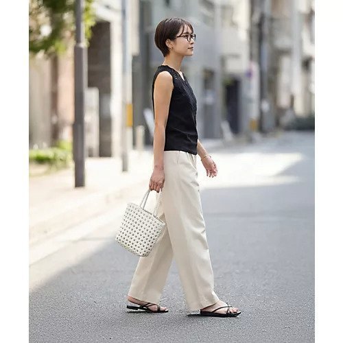 【スタイルデリ/STYLE DELI】の【selection】レース張りベアタンクトップ 大人の最旬トレンドファッション＆コーディネート founy(ファウニー) 　ファッション　Fashion　レディースファッション　Fashion for Women　イエロー　Yellow　インナー　Innerwear　カットソー　Cut and Sewn Top　クール　Cool, Chic　切替　Switching, Contrast Panel　ジャケット　Jacket, Outerwear　ストレッチ　Stretch, Stretchy Fabric　ストレート　Straight, Straight Cut　スリット　Slit, Slit Detail　タンク　Tank Top, Sleeveless Top　定番　Standard, Basic Item　フロント　Front, Front Design　ミックス　Mix, Mixed Style　レース　Lace, Lace Fabric　おすすめ　Recommended / Our Picks　other-3|ID: prp329100004964032 ipo3291000000037248869
