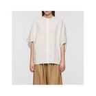 【ミズイロ インド/mizuiro ind】のスタンドカラーコクーンシャツ アイボリー|ID: prp329100004964034 ipo3291000000037248879