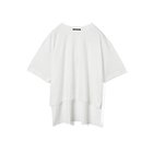 【ミズイロ インド/mizuiro ind】のサイドスリットワイドチュニックTシャツ オフホワイト|ID: prp329100004964037 ipo3291000000037248901