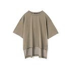 【ミズイロ インド/mizuiro ind】のサイドスリットワイドチュニックTシャツ ベージュ|ID: prp329100004964037 ipo3291000000037248902