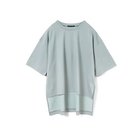 【ミズイロ インド/mizuiro ind】のサイドスリットワイドチュニックTシャツ ブルー|ID: prp329100004964037 ipo3291000000037248903