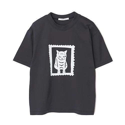 【プレインピープル/PLAIN PEOPLE】のキャットプリントTシャツ インテリア・キッズ・メンズ・レディースファッション・服の通販 founy(ファウニー) https://founy.com/ ファッション Fashion レディースファッション Fashion for Women トップス・カットソー Cut & Sew Tops シャツ・ブラウス・オフィスカジュアル Elegant Blouses & Button-Ups ロングTシャツ・Tシャツ Longline T-Shirts & Tees ネコ Cat, Feline Motif バランス Balance, Style Balance プリント Print, Printed Pattern 別注 Limited Edition, Custom Order |ID: prp329100004964038 ipo3291000000037248908