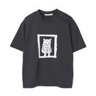 【プレインピープル/PLAIN PEOPLE】のキャットプリントTシャツ 座り猫(別注)スミクロ|ID: prp329100004964038 ipo3291000000037248909