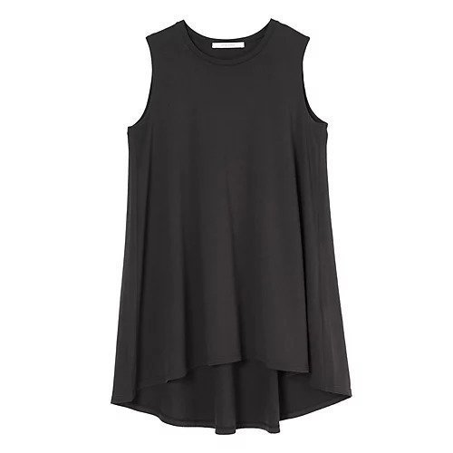 【プレインピープル/PLAIN PEOPLE】のスーピマヘンプジャージーフレアチュニック 大人の最旬トレンドファッション＆コーディネート founy(ファウニー) 　ファッション　Fashion　レディースファッション　Fashion for Women　トップス・カットソー　Cut & Sew Tops　おすすめ　Recommended / Our Picks　スーピマ　Supima, Premium Cotton　セットアップ　Set-Up, Coordinated Outfit　チュニック　Tunic, Long Top　ノースリーブ　Sleeveless, No-Sleeve　フレア　Flare, Flared　リネン　Linen, Linen Fabric　ロング　Long, Long-Length　洗える　Machine Washable　 other-1|ID: prp329100004964039 ipo3291000000037248912