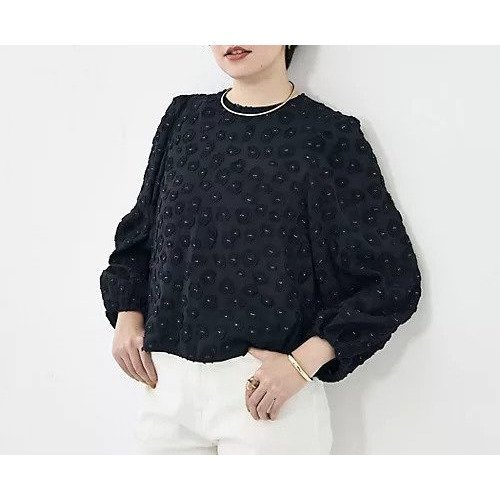 【ノーリーズ/NOLLEY'S】の【KIRYU】ウォッシャブル花柄ジャガードブラウス インテリア・キッズ・メンズ・レディースファッション・服の通販 founy(ファウニー) https://founy.com/ ファッション Fashion レディースファッション Fashion for Women トップス・カットソー Cut & Sew Tops シャツ・ブラウス・オフィスカジュアル Elegant Blouses & Button-Ups 花柄・フラワープリント・モチーフ Floral Prints & Motifs / Flower Pattern Tops 2026年 2026 2026春夏・S/S Spring/Summer 2026 SS26 ウォッシャブル Machine Washable カットジャガード Cut Jacquard スリーブ Sleeve, Long Sleeve / Short Sleeve |ID: prp329100004964040 ipo3291000000037248946