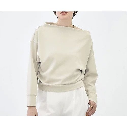 【ノーリーズソフィー/NOLLEY'S sophi】の《セットアップ対応》ウォッシャブルボートネックライトダンボールプルオーバー 大人の最旬トレンドファッション＆コーディネート founy(ファウニー) 　ファッション　Fashion　レディースファッション　Fashion for Women　トップス・カットソー　Cut & Sew Tops　カジュアルプルオーバー・ニットトップス　Pullovers & Knit Tops / Casual Pullovers　2026年　2026　2026春夏・S/S　Spring/Summer 2026 SS26　おすすめ　Recommended / Our Picks　ストレッチ　Stretch, Stretchy Fabric　セットアップ　Set-Up, Coordinated Outfit　タイトスカート　Pencil Skirt, Tight Skirt　ワイド　Wide, Wide Fit　軽量　Lightweight, Ultra Light　 other-1|ID: prp329100004964045 ipo3291000000037248972