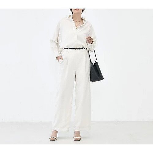【ノーリーズソフィー/NOLLEY'S sophi】の《セットアップ対応》ウォッシャブルストレッチツイルドルマンシャツ 大人の最旬トレンドファッション＆コーディネート founy(ファウニー) 　ファッション　Fashion　レディースファッション　Fashion for Women　トップス・カットソー　Cut & Sew Tops　シャツ・ブラウス・オフィスカジュアル　Elegant Blouses & Button-Ups　2026年　2026　2026春夏・S/S　Spring/Summer 2026 SS26　おすすめ　Recommended / Our Picks　ストレッチ　Stretch, Stretchy Fabric　セットアップ　Set-Up, Coordinated Outfit　other-2|ID: prp329100004964050 ipo3291000000037249002