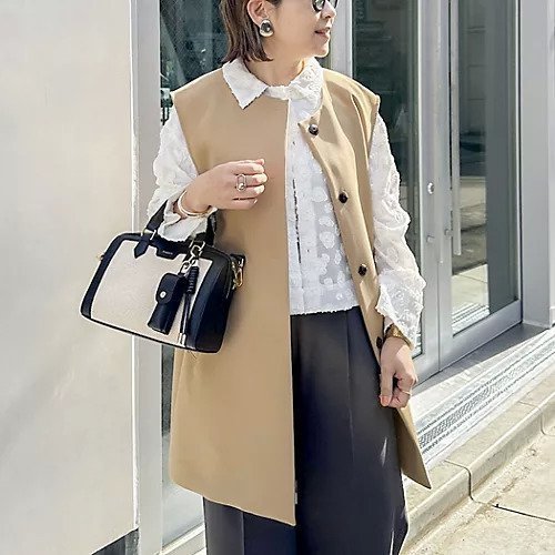 【ノーリーズ/NOLLEY'S】のウォッシャブル撥水トリプルクロスジレ 大人の最旬トレンドファッション＆コーディネート founy(ファウニー) 　ファッション　Fashion　レディースファッション　Fashion for Women　アウター　Coat / Outerwear Collection　トップス・カットソー　Cut & Sew Tops　ベスト&ジレ / 重ね着スタイル　Vests & Gilets　2026年　2026　2026春夏・S/S　Spring/Summer 2026 SS26　ウォッシャブル　Machine Washable　 other-1|ID: prp329100004964051 ipo3291000000037249004