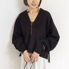 【ノーリーズ/NOLLEY'S】の《手洗い可能》《アンサンブル対応》スウェットライクニットプルオーバー ブラック|ID: prp329100004964058 ipo3291000000037249051