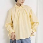 【ノーリーズ/NOLLEY'S】のウォッシャブル袖リボン付きボリュームシャツ イエロー|ID: prp329100004964073 ipo3291000000037249128