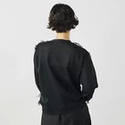 【ノーリーズ/NOLLEY'S】の《手洗い可能》チュールフリンジVネックカーディガン 大人の最旬トレンドファッション＆コーディネート founy(ファウニー) ファッション Fashion レディースファッション Fashion for Women トップス・カットソー Cut & Sew Tops カーディガン・羽織り Layered Style Cardigans Vネックトップス V-Neck Tops / V-Cut Neckline Shirts 2026年 2026 2026春夏・S/S Spring/Summer 2026 SS26 インナー Innerwear カーディガン Cardigan, Knitwear シンプル Simple, Minimal デニム Denim, Jeans Material ベスト Vest, Waistcoat リネン Linen, Linen Fabric ロング Long, Long-Length thumbnail ブラック|ID: prp329100004964077 ipo3291000000037249154