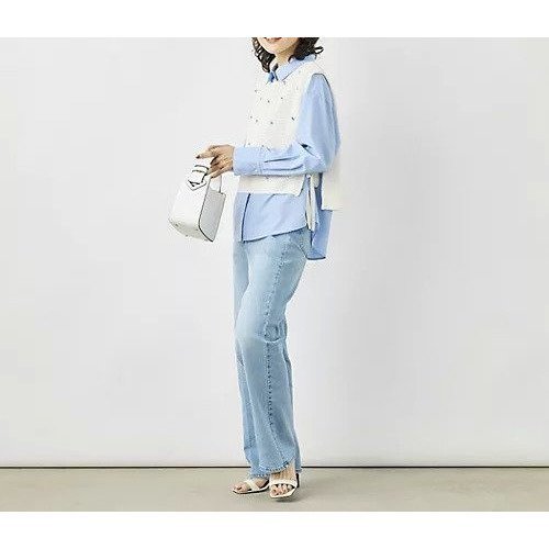 【ノーリーズ/NOLLEY'S】の《手洗い可能》ビジュー付ベスト 大人の最旬トレンドファッション＆コーディネート founy(ファウニー) 　ファッション　Fashion　レディースファッション　Fashion for Women　アウター　Coat / Outerwear Collection　トップス・カットソー　Cut & Sew Tops　ベスト&ジレ / 重ね着スタイル　Vests & Gilets　2026年　2026　2026春夏・S/S　Spring/Summer 2026 SS26　ジュエリー　Jewelry, Accessories　ビジュー　Bijou, Jewel-like Accent　ベスト　Vest, Waistcoat　リボン　Ribbon, Bow　レギュラー　Regular, Standard Fit　other-2|ID: prp329100004964082 ipo3291000000037249187