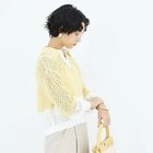 【ノーリーズ/NOLLEY'S】の《手洗い可能》テープメッシュ編ポロプルオーバー イエロー|ID: prp329100004964084 ipo3291000000037249196