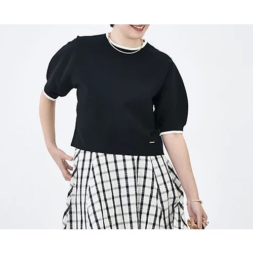 【ノーリーズ/NOLLEY'S】の《手洗い可能》ホールガーメントパフスリーブニットT インテリア・キッズ・メンズ・レディースファッション・服の通販 founy(ファウニー) https://founy.com/ ファッション Fashion レディースファッション Fashion for Women トップス・カットソー Cut & Sew Tops ニット Knit Tops & Sweaters 2026年 2026 2026春夏・S/S Spring/Summer 2026 SS26 スリーブ Sleeve, Long Sleeve / Short Sleeve ホールガーメント WholeGarment, Seamless Knit 軽量 Lightweight, Ultra Light |ID: prp329100004964120 ipo3291000000037249398