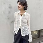 【ノーリーズ/NOLLEY'S】の【MAQWEL/マクウェル】ウォッシャブルストレッチレースシャツ オフホワイト|ID: prp329100004964127 ipo3291000000037249439