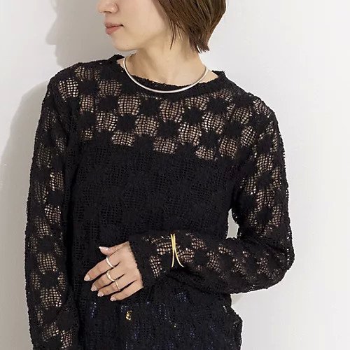【ノーリーズ/NOLLEY'S】のウォッシャブルレースロンT インテリア・キッズ・メンズ・レディースファッション・服の通販 founy(ファウニー) https://founy.com/ ファッション Fashion レディースファッション Fashion for Women トップス・カットソー Cut & Sew Tops ロングTシャツ・Tシャツ Longline T-Shirts & Tees 2026年 2026 2026春夏・S/S Spring/Summer 2026 SS26 インナー Innerwear キャミソール Camisole, Spaghetti Strap Top サロペット Overalls, Salopette デニム Denim, Jeans Material フェミニン Feminine, Girly レース Lace, Lace Fabric エレガント 上品 Elegant |ID: prp329100004964132 ipo3291000000037249466