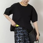 【リエミラー/Rie Miller】の《手洗い可能》トラペーズ2WAYプルオーバー ブラック|ID: prp329100004964133 ipo3291000000037249472