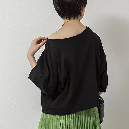 【ノーリーズ/NOLLEY'S】のウォッシャブルドルマンTシャツ インテリア・キッズ・メンズ・レディースファッション・服の通販 founy(ファウニー) https://founy.com/ ファッション Fashion レディースファッション Fashion for Women トップス・カットソー Cut & Sew Tops シャツ・ブラウス・オフィスカジュアル Elegant Blouses & Button-Ups ロングTシャツ・Tシャツ Longline T-Shirts & Tees 2026年 2026 2026春夏・S/S Spring/Summer 2026 SS26 インド Indian Textile コンパクト Compact, Small Size ストレッチ Stretch, Stretchy Fabric バランス Balance, Style Balance ボーダー Border, Stripe ワイド Wide, Wide Fit |ID: prp329100004964137 ipo3291000000037249496