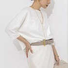 【ノーリーズ/NOLLEY'S】のウォッシャブルドルマンTシャツ オフホワイト|ID: prp329100004964137 ipo3291000000037249498
