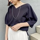 【ノーリーズ/NOLLEY'S】の【WEB限定】ウォッシャブルハートネックカットソー ネイビー|ID: prp329100004964141 ipo3291000000037249521