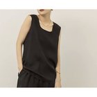 【ノーリーズ/NOLLEY'S】の《セットアップ対応》【MAQWEL/マクウェル】ウォッシャブルサテンノースリーブ ブラック|ID: prp329100004964143 ipo3291000000037249530
