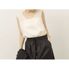 【ノーリーズ/NOLLEY'S】の《セットアップ対応》【MAQWEL/マクウェル】ウォッシャブルサテンノースリーブ オフホワイト|ID: prp329100004964143 ipo3291000000037249531
