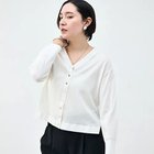 【ノーリーズ/NOLLEY'S】の【一部WEB限定カラー】《手洗い可能》エアリータッチゆったりVネックカーディガン 大人の最旬トレンドファッション＆コーディネート founy(ファウニー) ファッション Fashion レディースファッション Fashion for Women トップス・カットソー Cut & Sew Tops カーディガン・羽織り Layered Style Cardigans Vネックトップス V-Neck Tops / V-Cut Neckline Shirts 2026年 2026 2026春夏・S/S Spring/Summer 2026 SS26 オレンジ Orange カーディガン Cardigan, Knitwear ベビー Baby, Babywear ベーシック Basic, Essential 夏 Summer 羽織 Haori, Light Jacket thumbnail オフホワイト|ID: prp329100004964147 ipo3291000000037249555