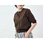 【ノーリーズ/NOLLEY'S】の《手洗い可能》コットンテックス6分袖カーディガン ブラウン|ID: prp329100004964148 ipo3291000000037249567