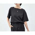 【ノーリーズ/NOLLEY'S】の《セットアップ対応》ウォッシャブルイージーツイルTブラウス チャコールグレー|ID: prp329100004964149 ipo3291000000037249572