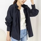 【ノーリーズ/NOLLEY'S】のウォッシャブルフリル襟ブラウス ネイビー|ID: prp329100004964151 ipo3291000000037249584