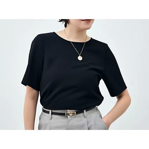 【ノーリーズソフィー/NOLLEY'S sophi】のウォッシャブルダブルクロスTブラウス 大人の最旬トレンドファッション＆コーディネート founy(ファウニー) 　ファッション　Fashion　レディースファッション　Fashion for Women　トップス・カットソー　Cut & Sew Tops　シャツ・ブラウス・オフィスカジュアル　Elegant Blouses & Button-Ups　2026年　2026　2026春夏・S/S　Spring/Summer 2026 SS26　インナー　Innerwear　シンプル　Simple, Minimal　半袖　Short Sleeve, Half Sleeve　 other-1|ID: prp329100004964155 ipo3291000000037249607