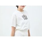 【ノーリーズソフィー/NOLLEY'S sophi】のウォッシャブルオーバーサイズロゴTシャツ ホワイト|ID: prp329100004964157 ipo3291000000037249620