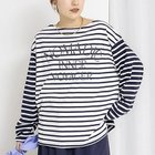 【ノーリーズ/NOLLEY'S】の【WEB限定】ウォッシャブルボーダープリントロンTee ネイビー系3|ID: prp329100004964158 ipo3291000000037249626