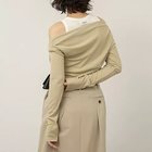 【ノーリーズ/NOLLEY'S】の【MAQWEL/マクウェル】ウォッシャブルレイヤードドレープロンT イエローグリーン|ID: prp329100004964170 ipo3291000000037249696