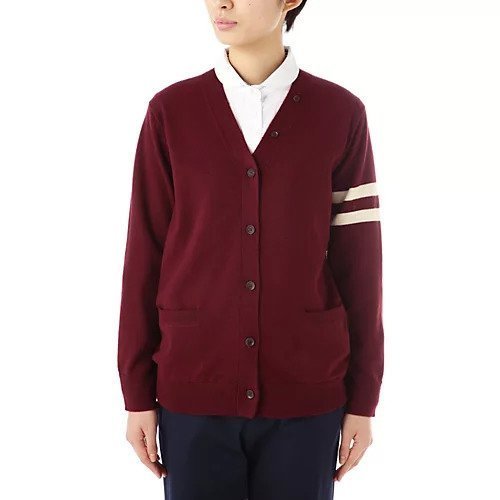 【ヒューマンウーマン/HUMAN WOMAN】のライン入りVネックカーディガン インテリア・キッズ・メンズ・レディースファッション・服の通販 founy(ファウニー) https://founy.com/ ファッション Fashion レディースファッション Fashion for Women トップス・カットソー Cut & Sew Tops カーディガン・羽織り Layered Style Cardigans Vネックトップス V-Neck Tops / V-Cut Neckline Shirts カーディガン Cardigan, Knitwear ダウン Down, Puffer ベーシック Basic, Essential |ID: prp329100004964181 ipo3291000000037249912