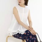 【ノーリーズ/NOLLEY'S】の【MARILYN MOON/マリリーンムーン】2WAY handkerchief hem blouse 大人の最旬トレンドファッション＆コーディネート founy(ファウニー) ファッション Fashion レディースファッション Fashion for Women エレガント 上品 Elegant カットソー Cut and Sewn Top ノースリーブ Sleeveless, No-Sleeve ベスト Vest, Waistcoat モダン Modern, Contemporary おすすめ Recommended / Our Picks 2026年 2026 2026春夏・S/S Spring/Summer 2026 SS26 thumbnail ホワイト|ID: prp329100004964185 ipo3291000000037249930